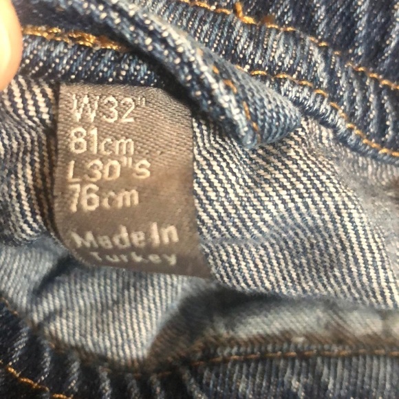 ASOS Drawstring Waist Denim Jeans Size 32 - Picture 6 of 7